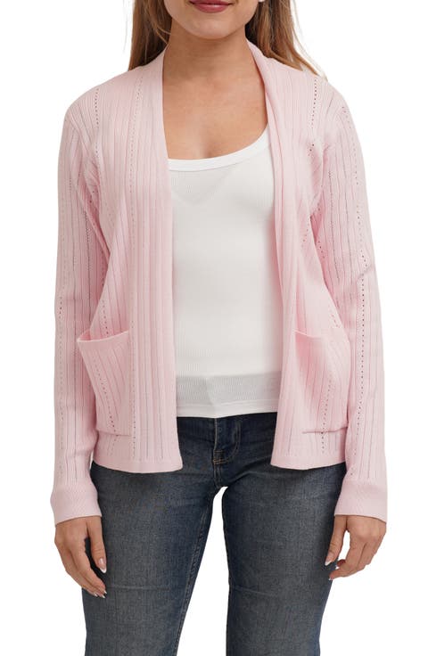 Pointelle Cardigan
