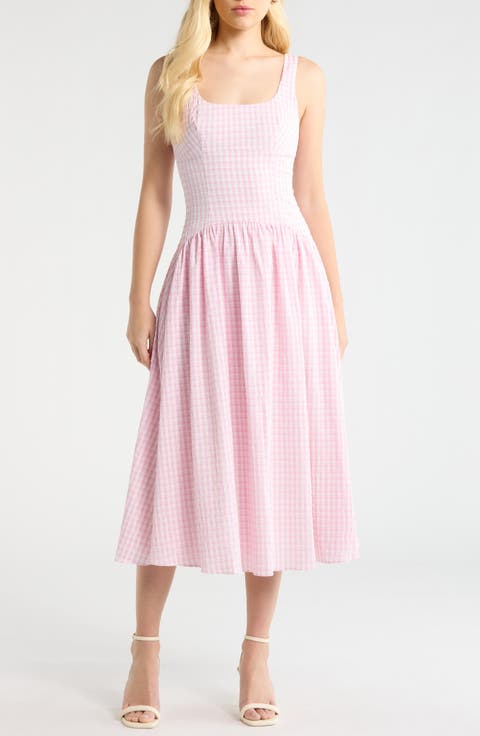Cara Gingham Dress
