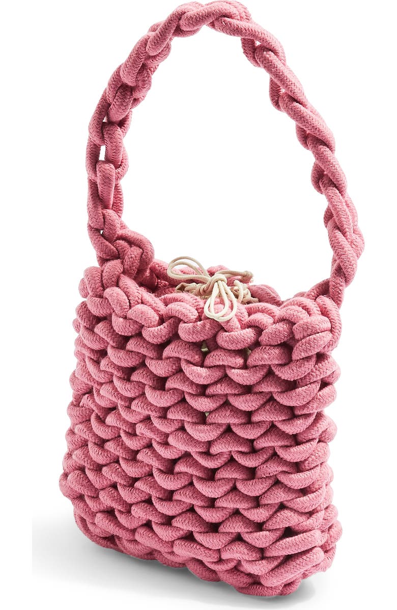 Topshop Seattle Rope Tote Bag, Alternate, color,