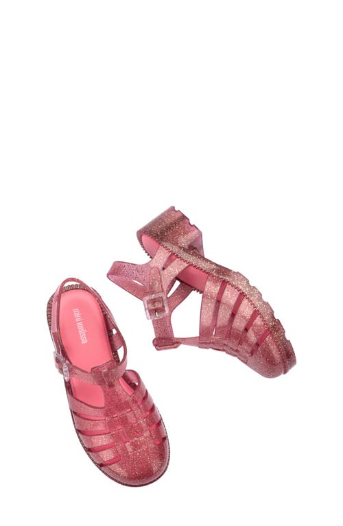 Mini Melissa Posession Jelly Fisherman Sandal In Pink