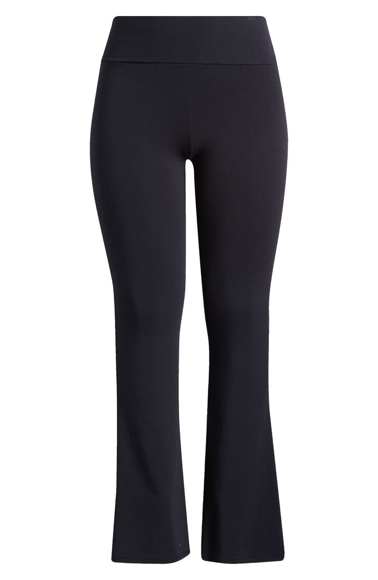 Florence by Mills Softie Cotton Blend Fold Over Pants, Alternate, color, Black