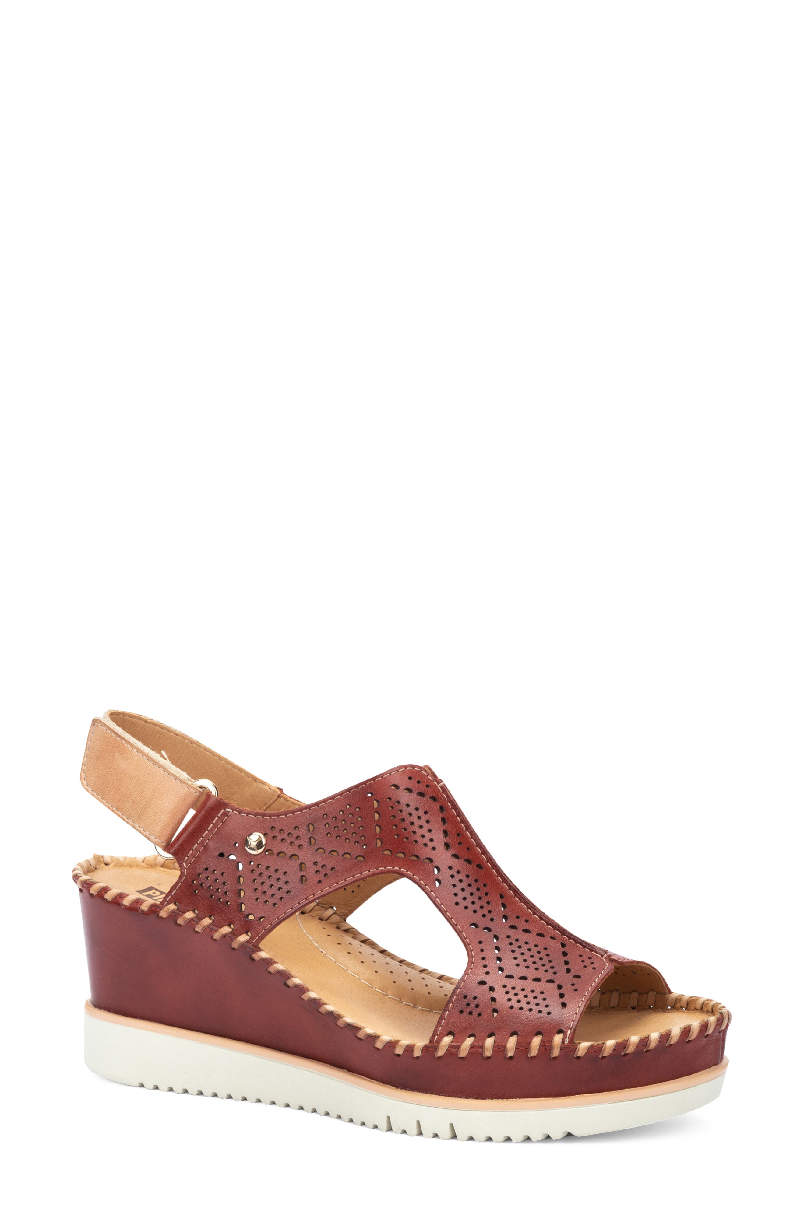 PIKOLINOS Aguadulce Slingback Wedge Sandal, Main, color, Sandia