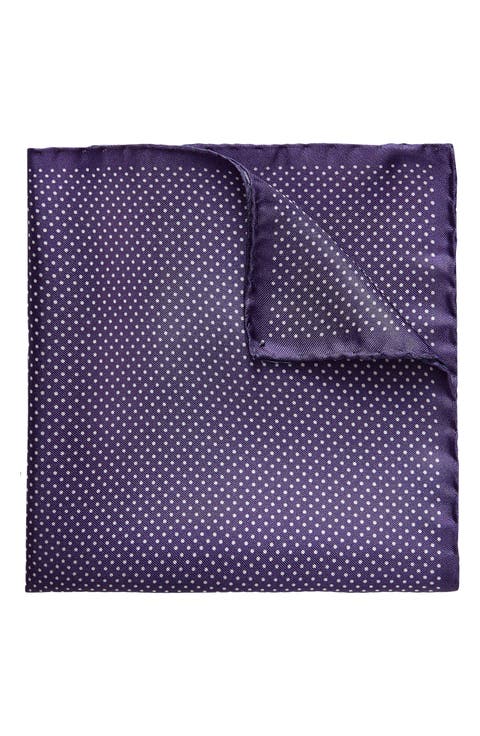 Dot Silk Pocket Square
