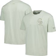 PRO STANDARD Men's Pro Standard Mint Colorado Rockies Neutral CJ Dropped Shoulders T-Shirt