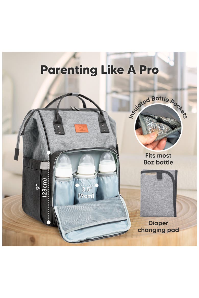 Original Diaper Bag, Alternate, color, Graphite