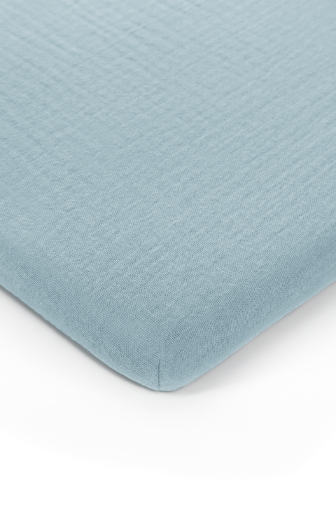 Muslin Fitted Bassinet Crib Sheet