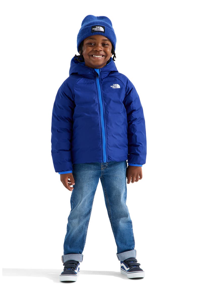 Kids' Perrito Reversible Water Repellent Jacket, Alternate, color, ACTIVE BLUE