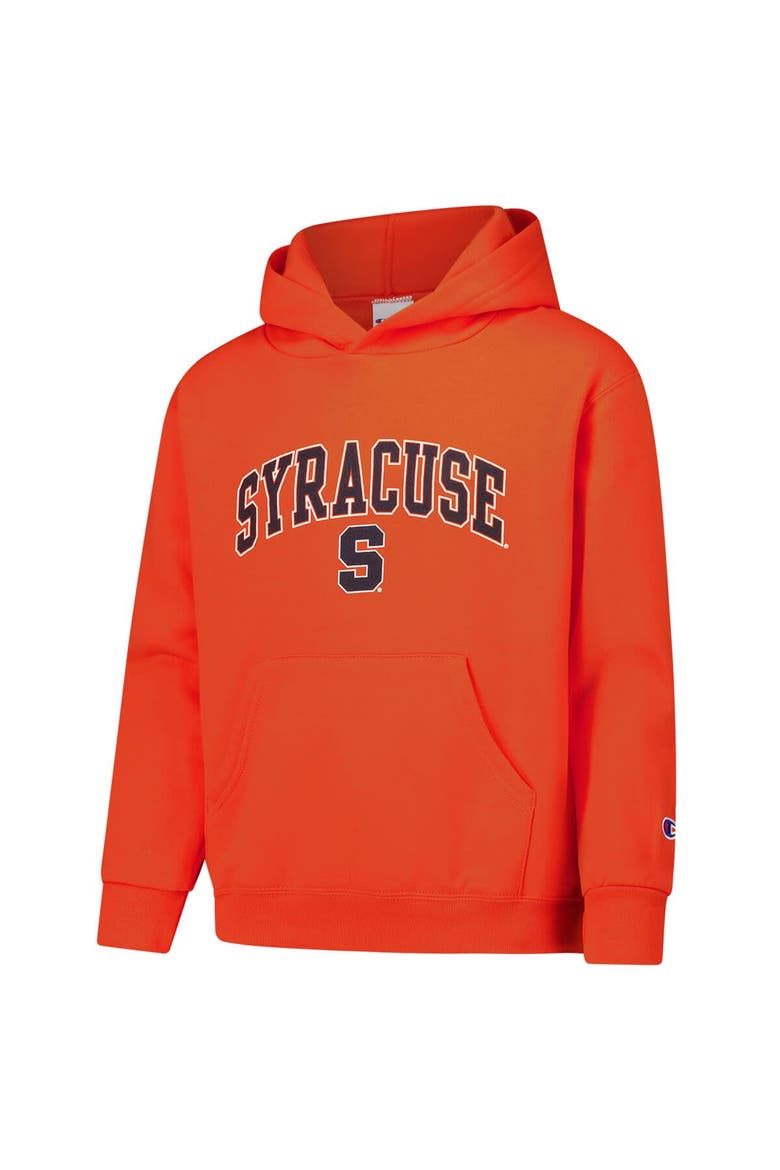Youth Champion Orange Syracuse Orange Campus Pullover Hoodie, Alternate, color, Orange
