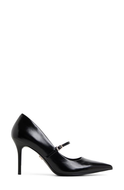 Aldo Eledeladar Pointed Toe Mary Jane Pump In Black