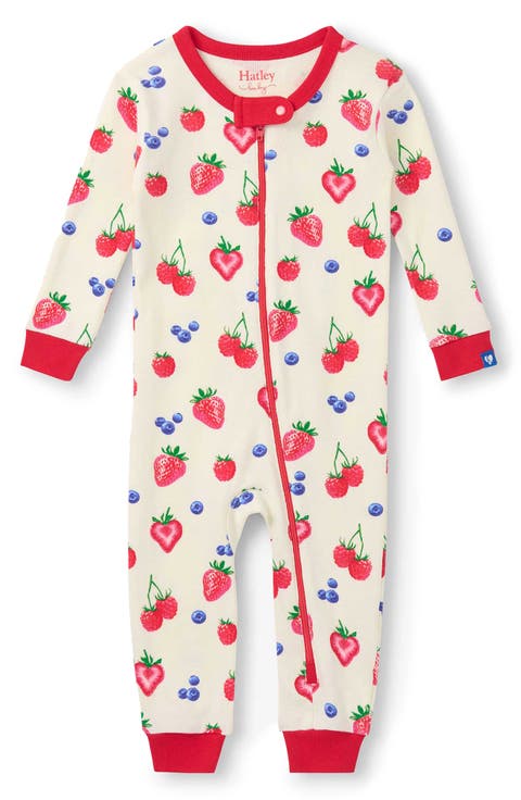 Summer Berries Organic Cotton Romper (Baby)