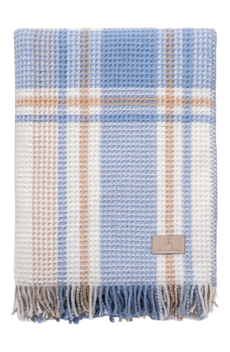 Brooks Brothers Ellen Throw Blanket, Alternate, color, 