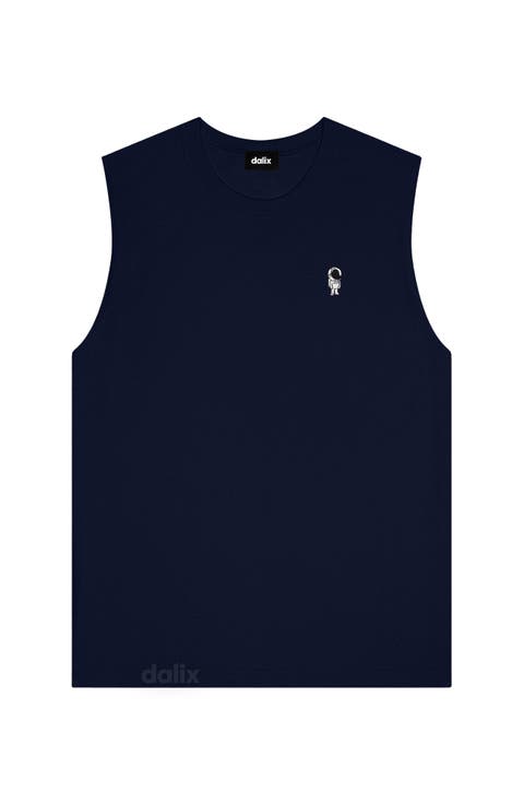 Mens Astronaut Muscle Tank