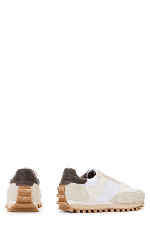 Allsaints Viggo Sneaker In Chalk White