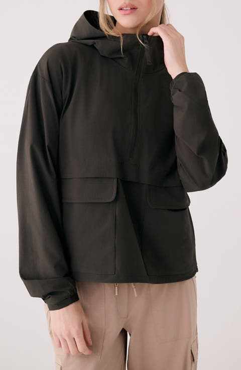 Sofia Water Repellent Pullover Jacket