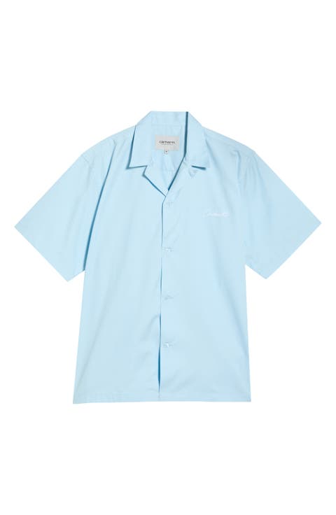 Delray Cotton & Lyocell Camp Shirt