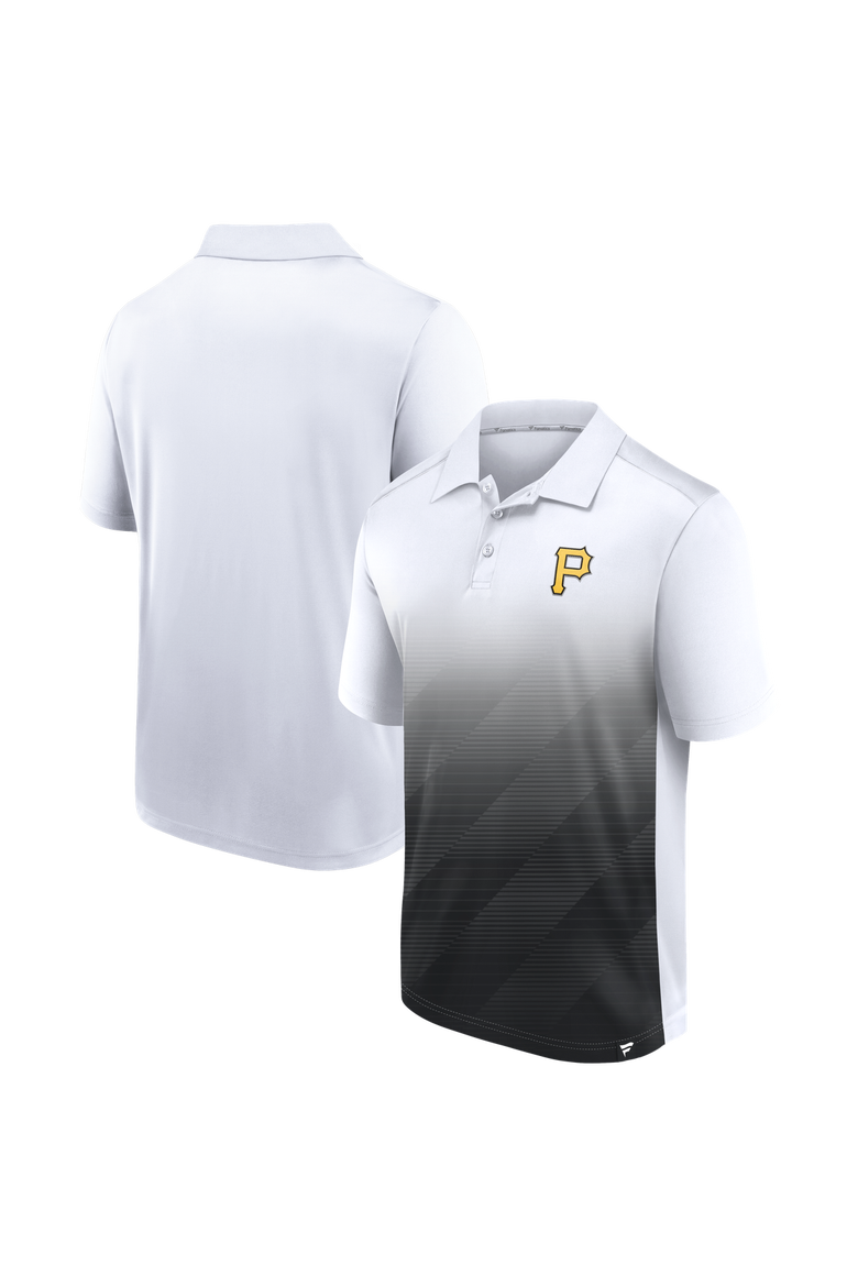 Men's Fanatics White Pittsburgh Pirates Parameter Polo, Main, color, White