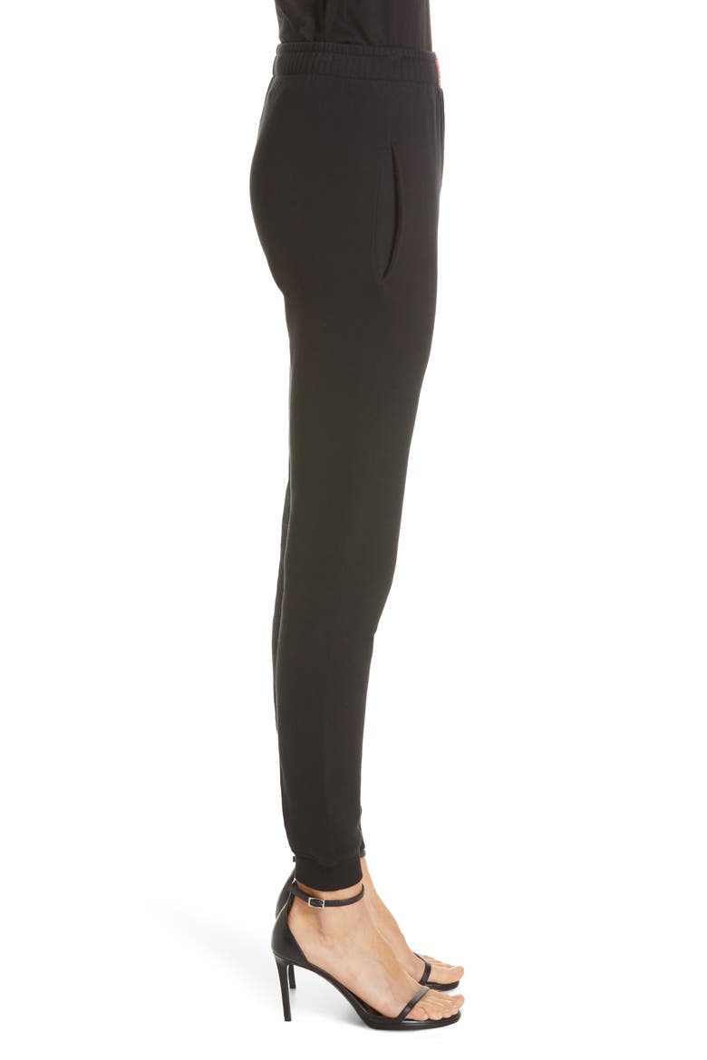 Skinny Sweatpants, Alternate, color, BLACK