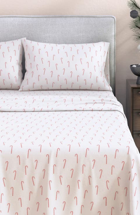 Turkish Cotton Flannel Holiday Sheet Set