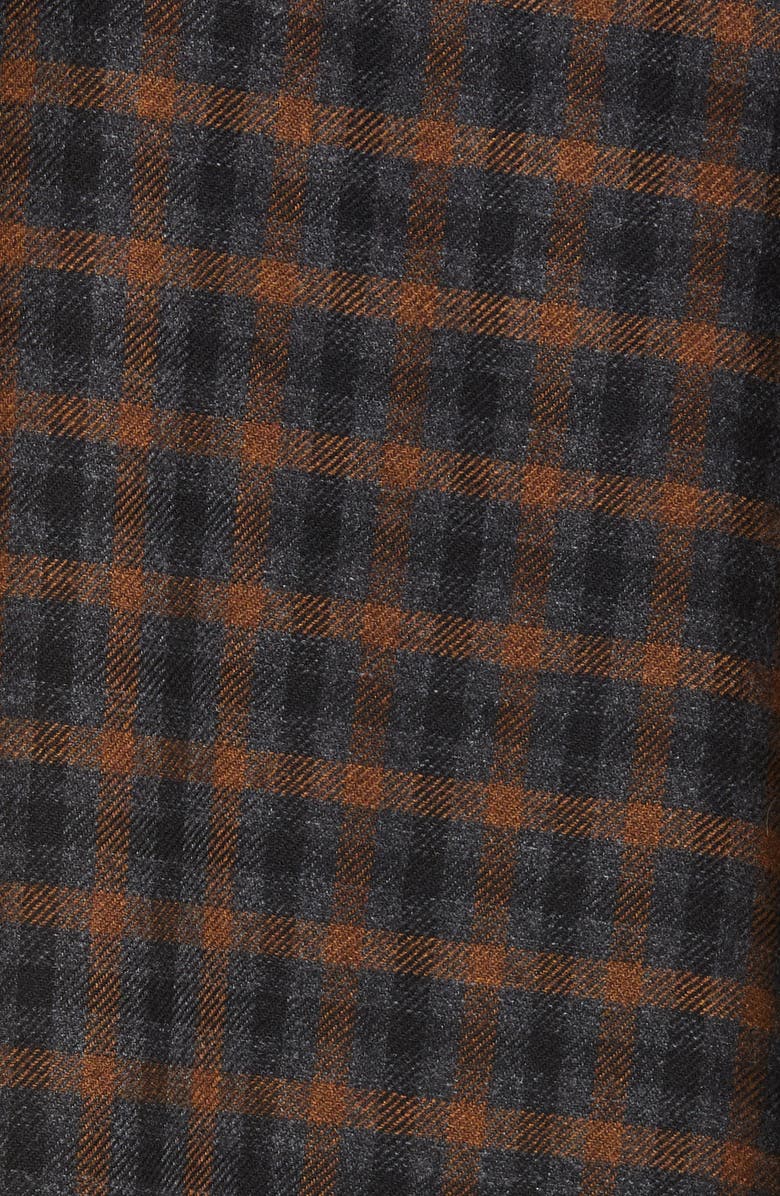 Vince Drape Front Check Plaid Skirt, Alternate, color,