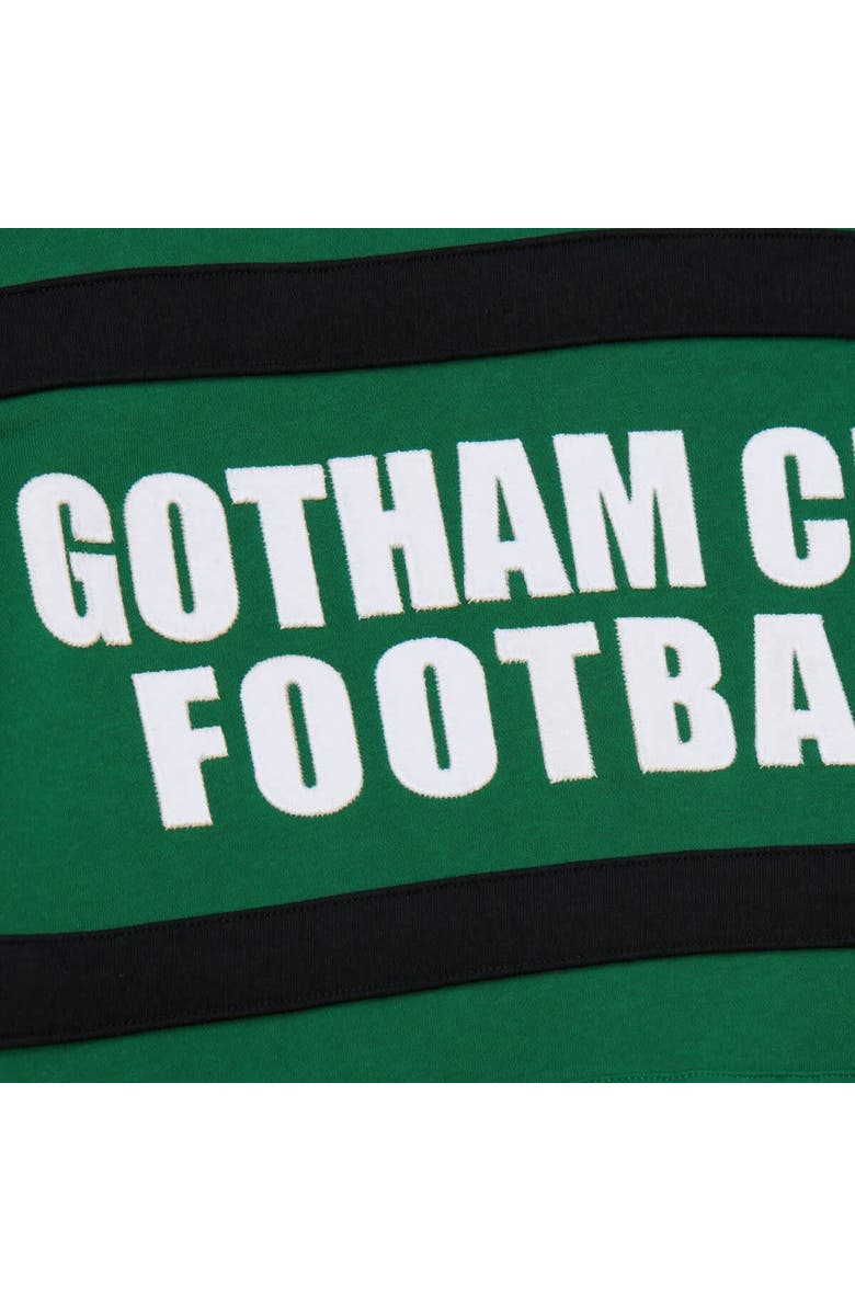 Mitchell & Ness Men's Kelly Green New York Jets Vintage Logo Head Coach Fleece Pullover Hoodie, Alternate, color, Kelly Green