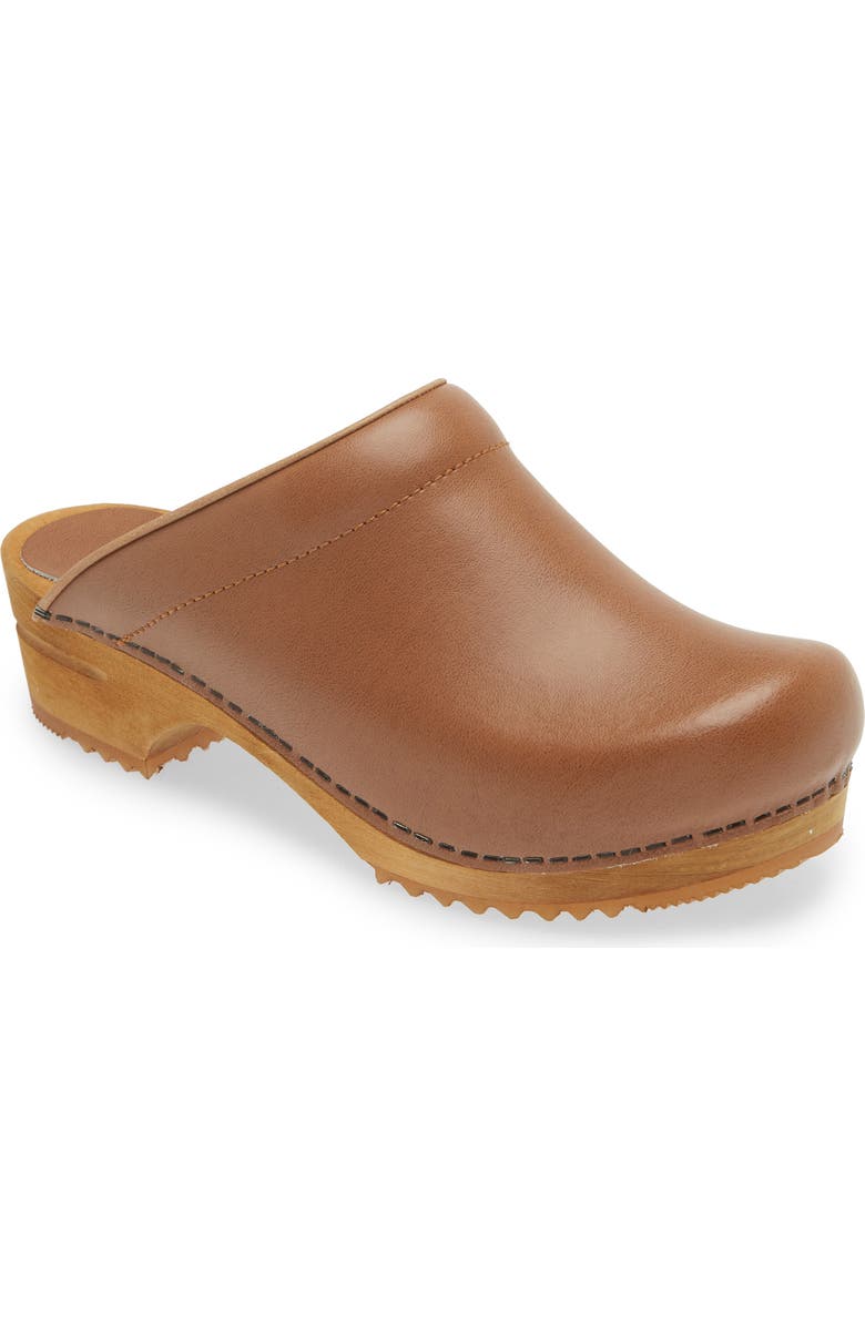 Sanita Lotte Clog, Main, color, Cognac