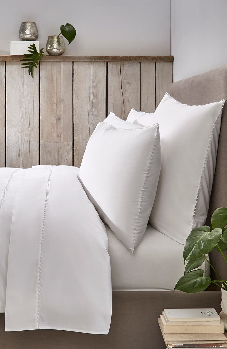 The White Company Avignon 200 Thread Count Flat Sheet, Alternate, color, 