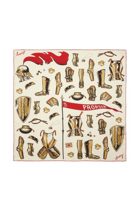 Knight Armour  Silk Scarf