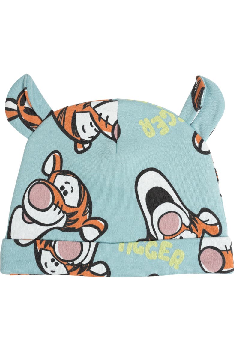 Winnie the Pooh Bodysuit Pants and Hat Set, Alternate, color, Tigger Sky Blue