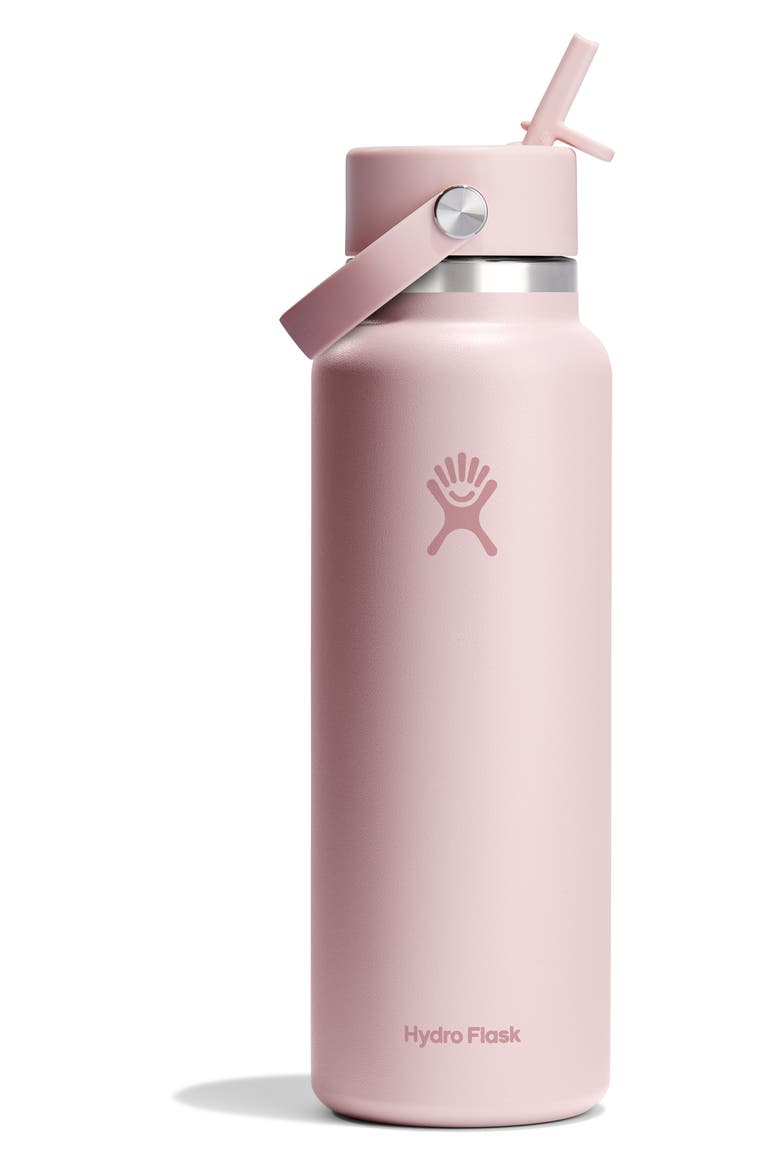 40-Ounce Wide Mouth Flex Straw Cap Bottle, Main, color, TRILLIUM