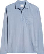 johnnie-O Coastal Wash Long Sleeve Pocket Polo