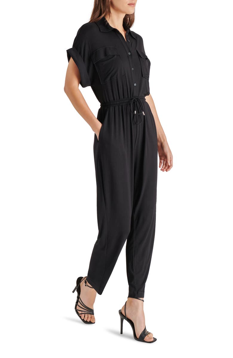 Steve Madden Alya Rolled Cuff Jumpsuit, Alternate, color, 