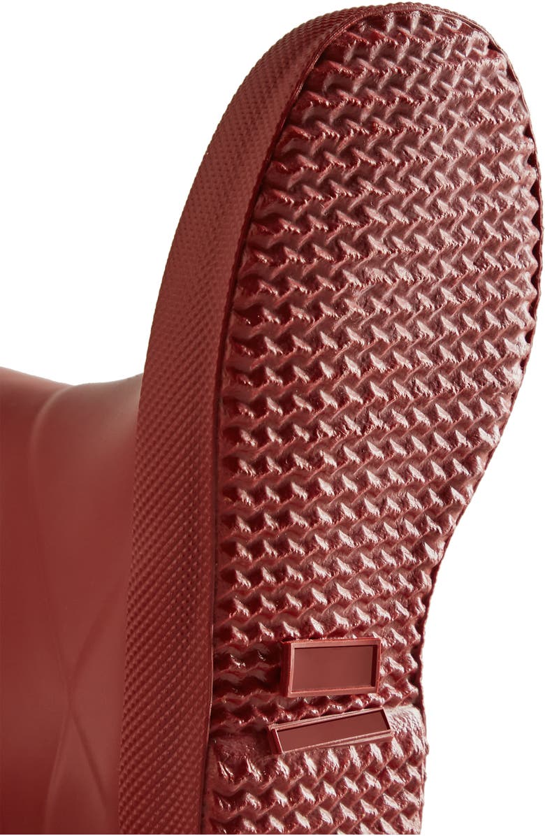 Hunter Kids' First Classic Rain Boot, Alternate, color, Military Red