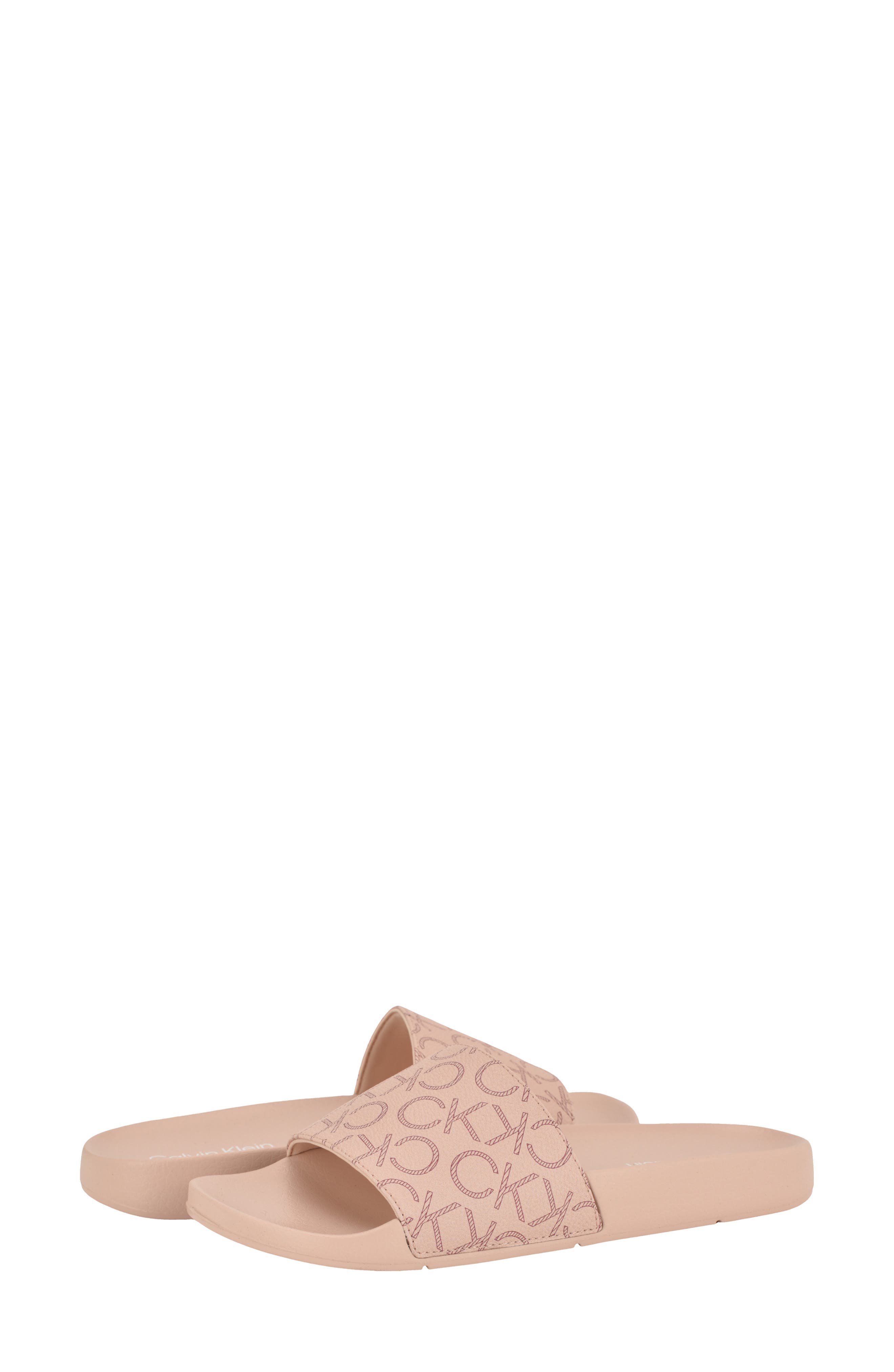 Athens Slide Sandal, Alternate, color, PINK