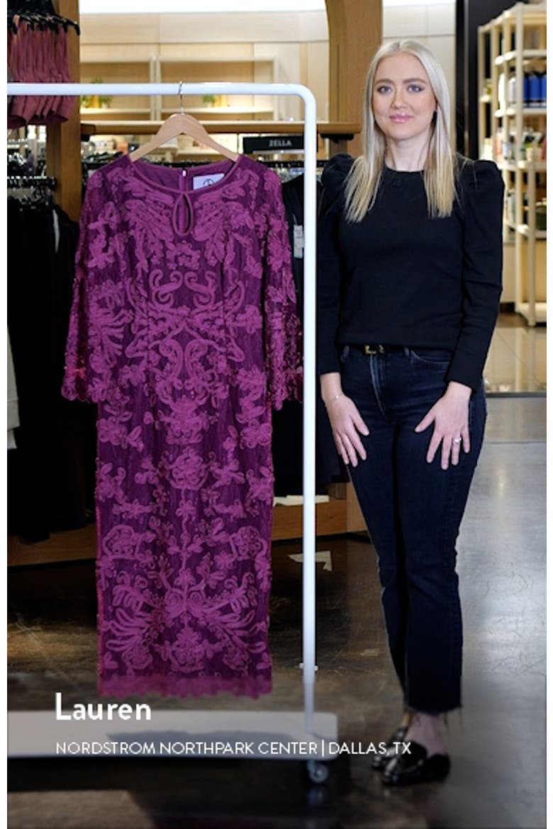 Perla Soutache Sheath Dress video