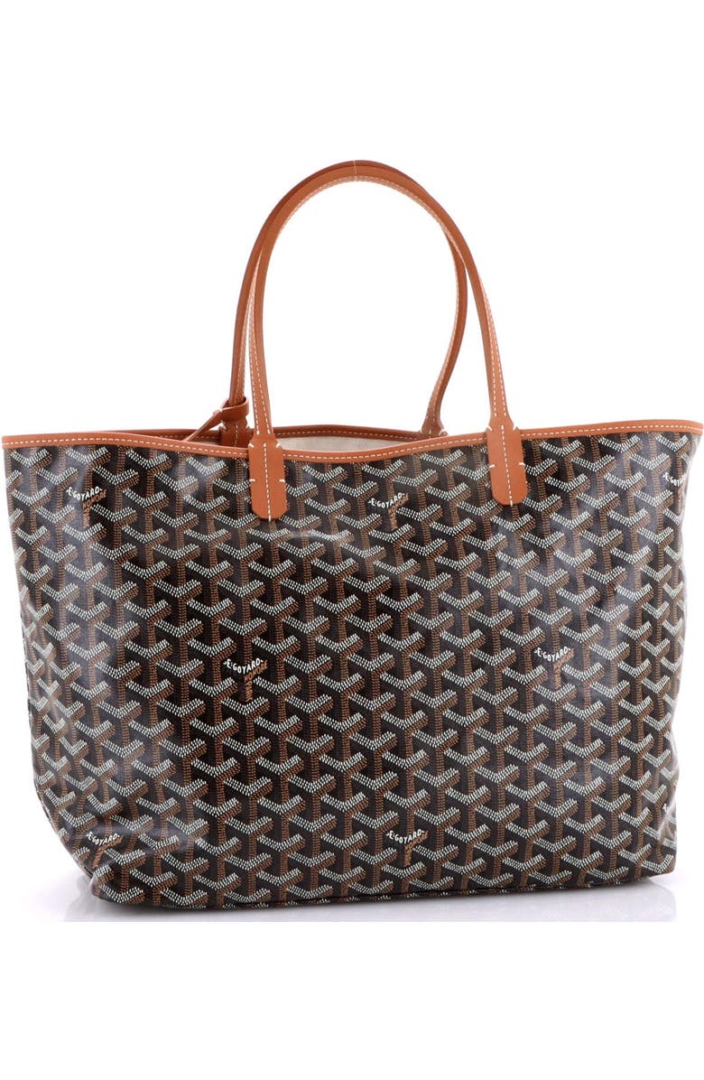 Pre-Owned Goyard Saint Louis Tote Coated Canvas PM, Alternate, color, Brown