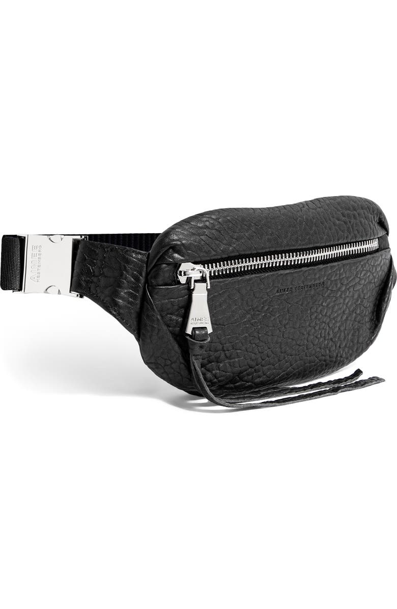AIMEE Milan Leather Belt Bag, Alternate, color,