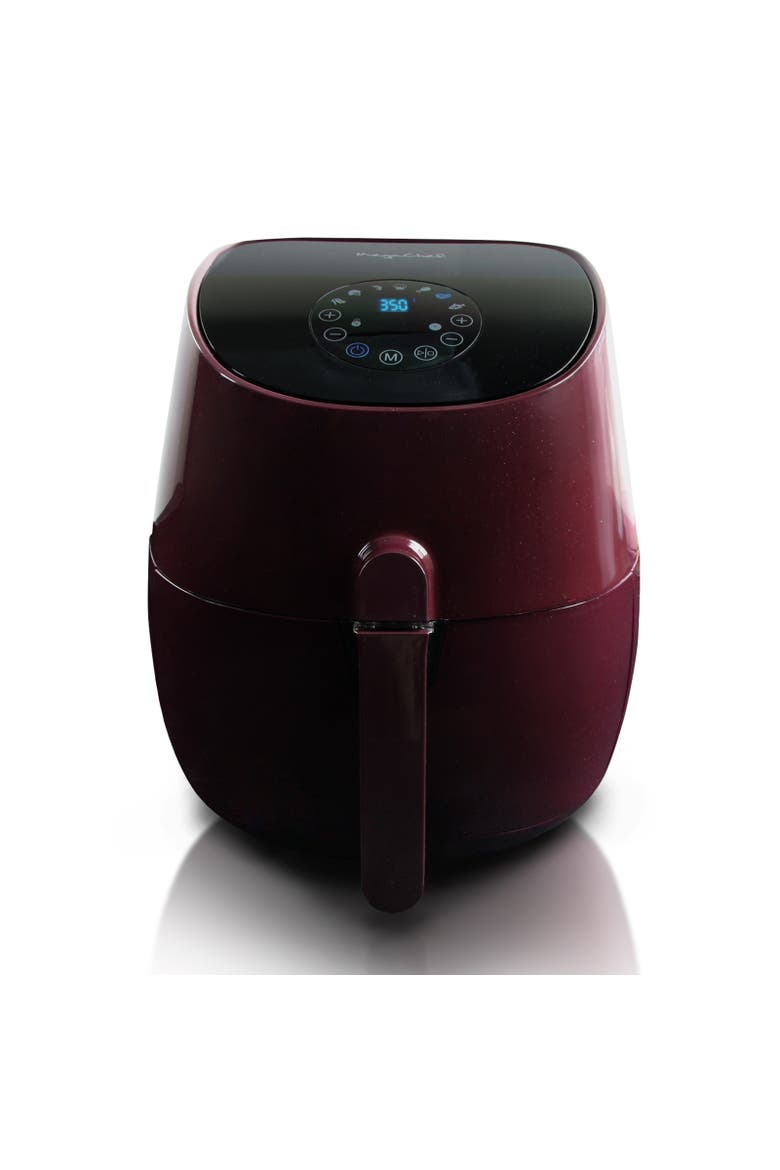 Airfryer and Multicooker with 7 Pre-Programmed Settings, Alternate, color, Red