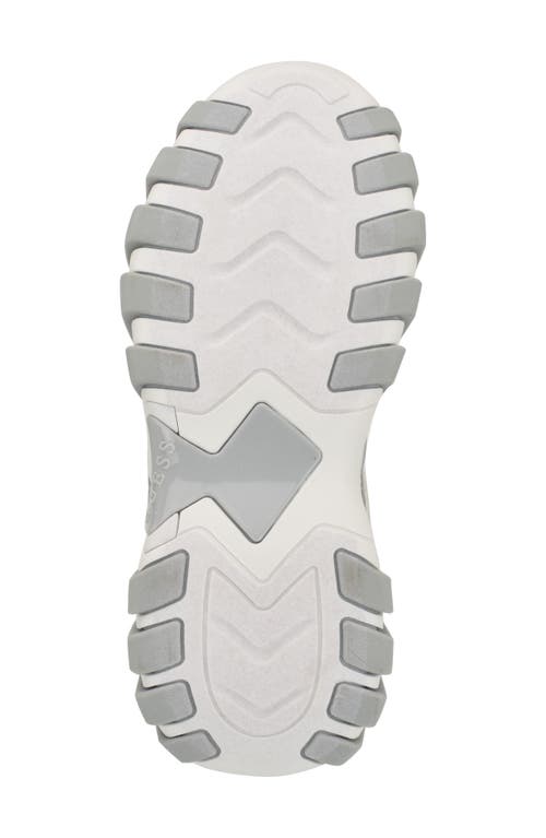 Guess Women's Norina Lace-up Cat Claw Chunky Sneakers In Light Gray