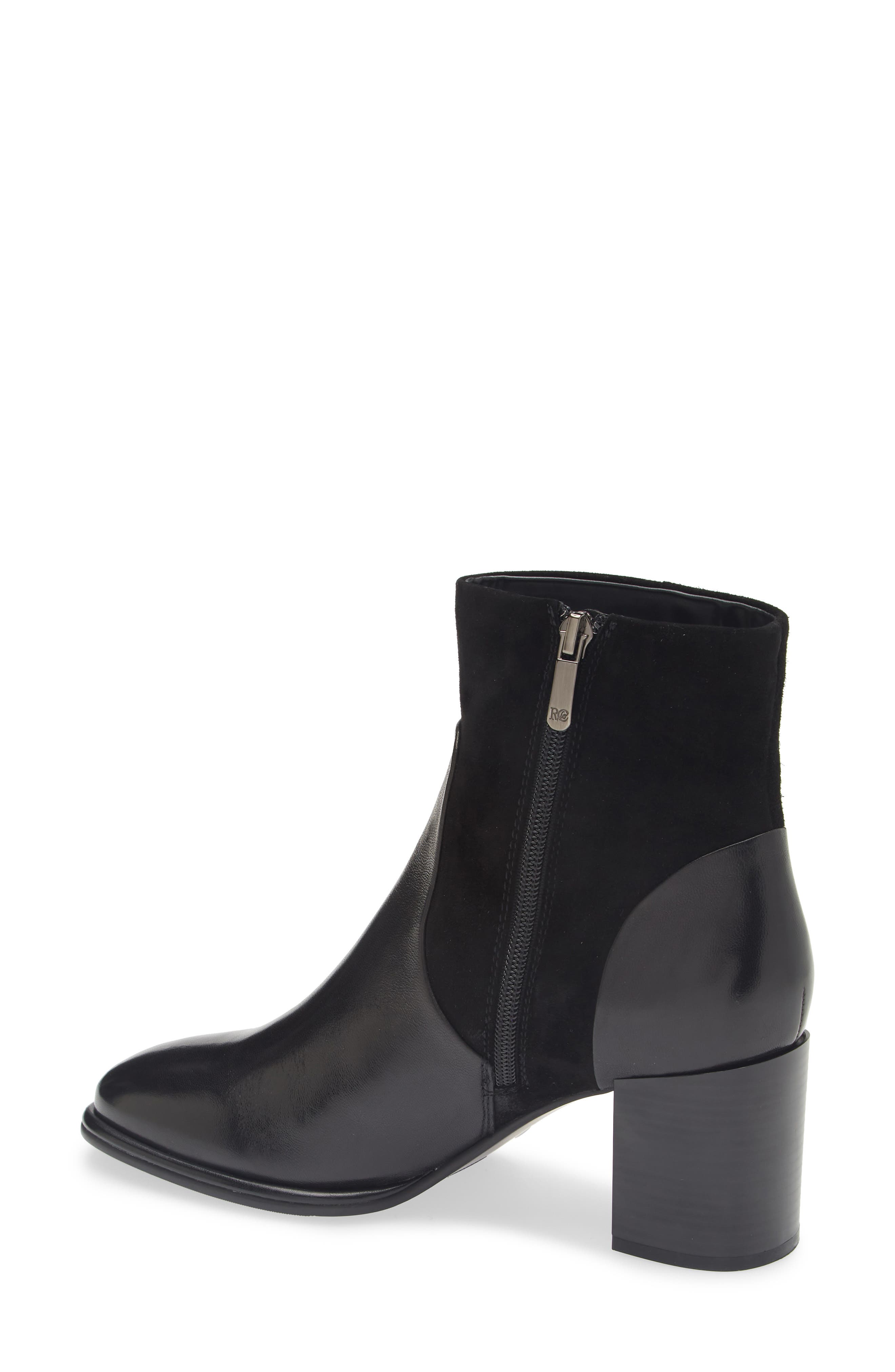 Regarde Le Ciel Hilary Block Heel Bootie, Alternate, color, Delice/ Etna/ Black