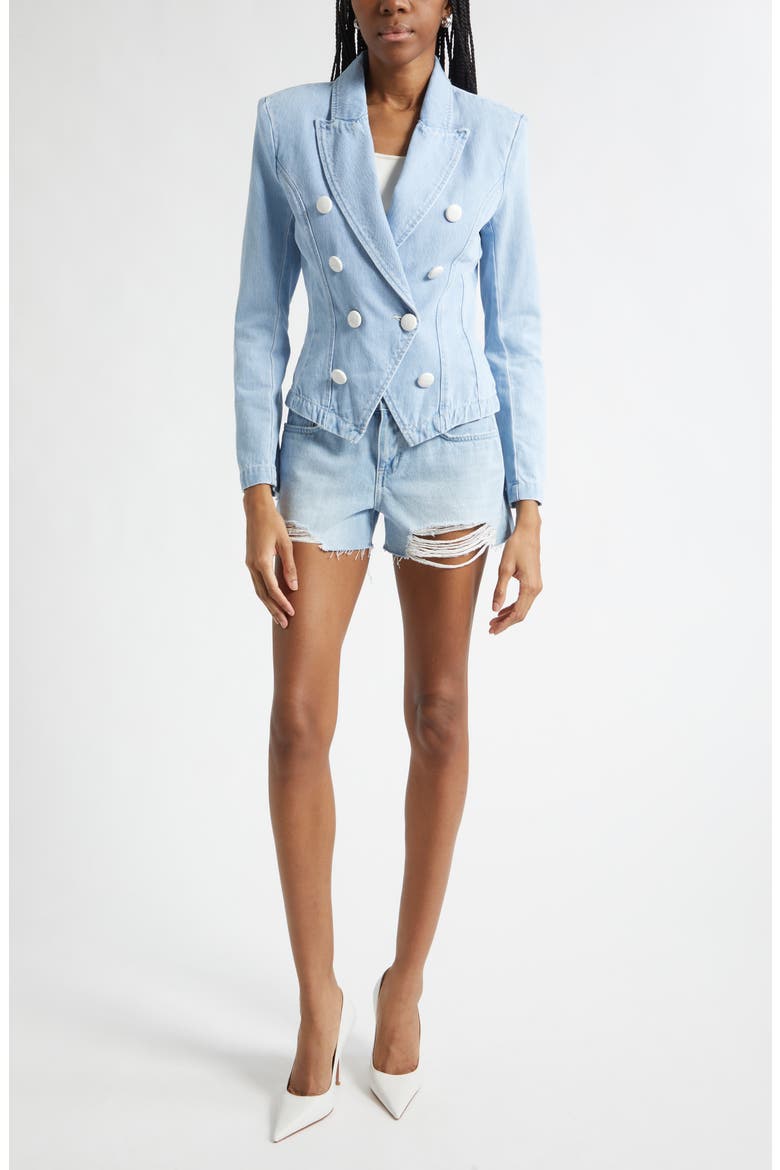 Emerson Structure Denim Jacket, Alternate, color, BREA