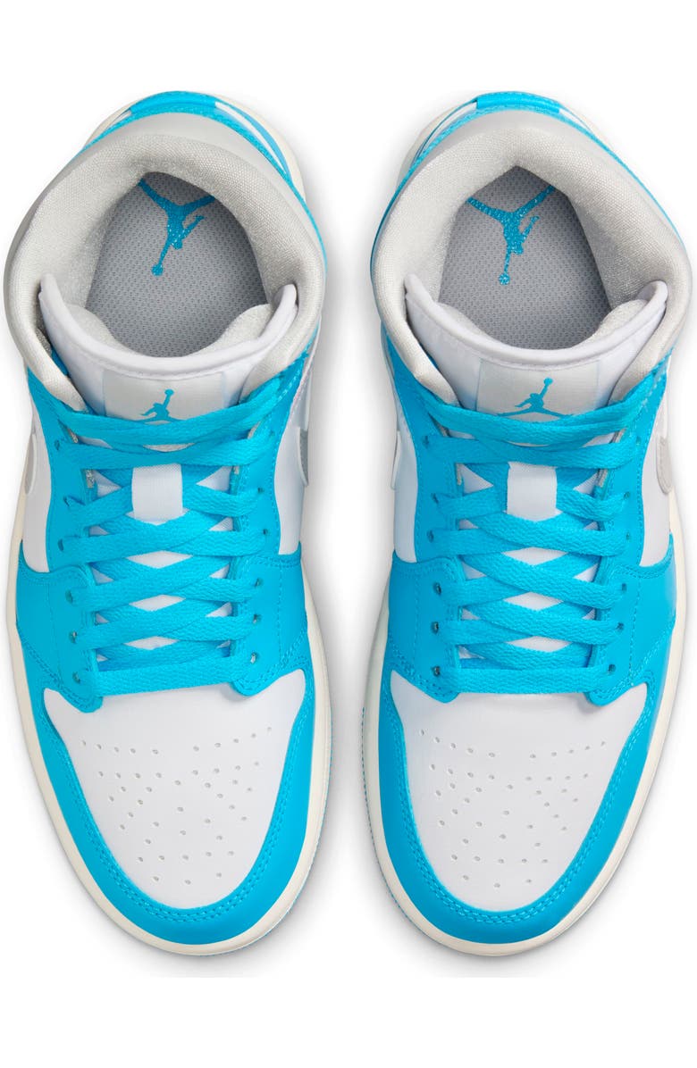 Jordan Air Jordan 1 Mid Sneaker, Alternate, color, Dark Powder Blue/ Grey/ White