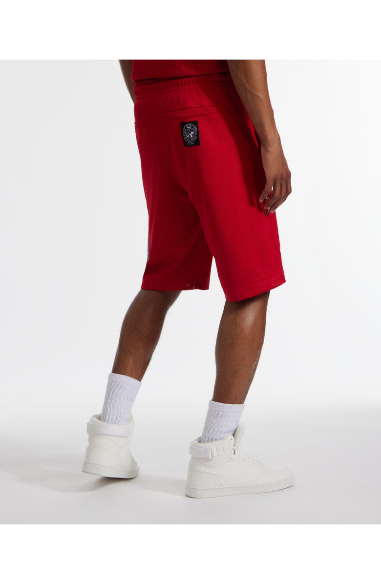 Ecko Unltd. Touch Base Birdseye Mesh Short, Alternate, color, True Red