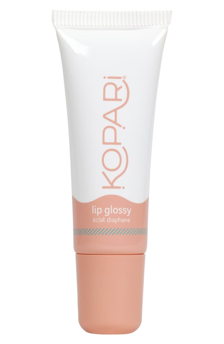 Kopari Coconut Lip Glossy, Main, color, Birthday Suit