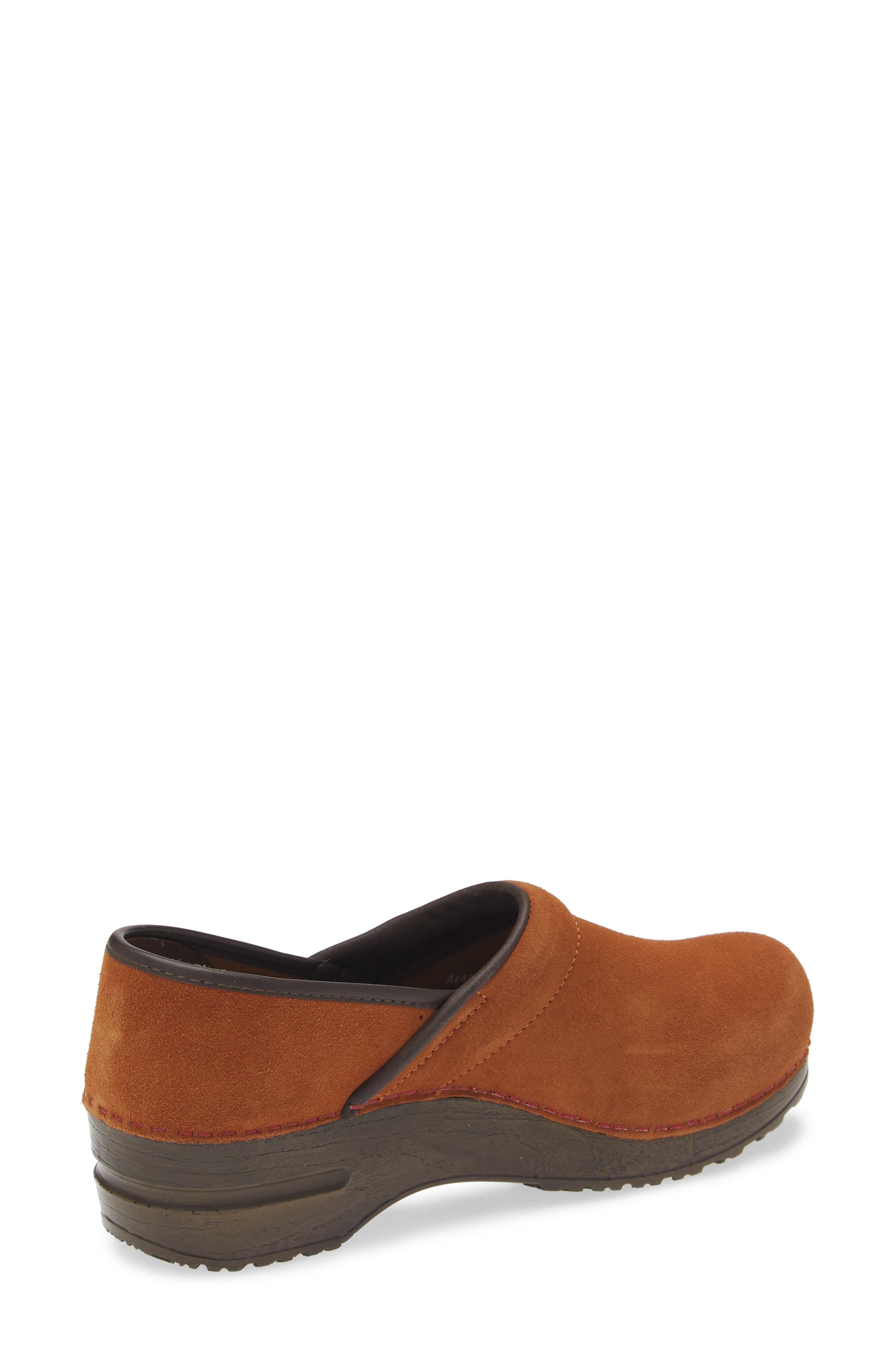 Nina Clog, Alternate, color, COGNAC