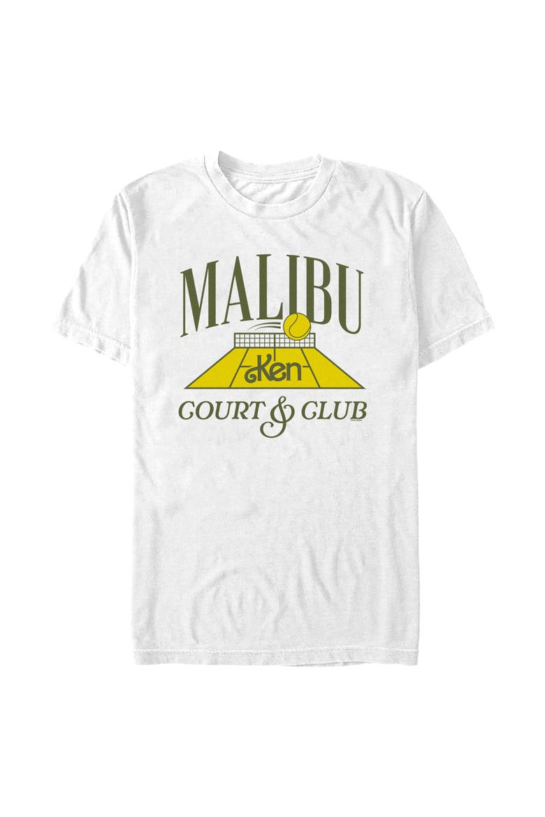 Men's Malibu Ken Court Club T-Shirt, Main, color, White