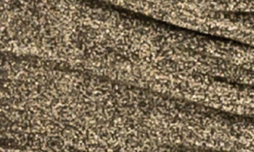 Gibsonlook Ruched Metallic Knit Midi Dress In Gold