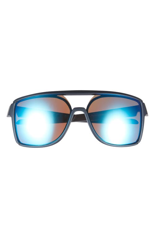 Vince Camuto Flat Top Sunglasses In Matte Navy