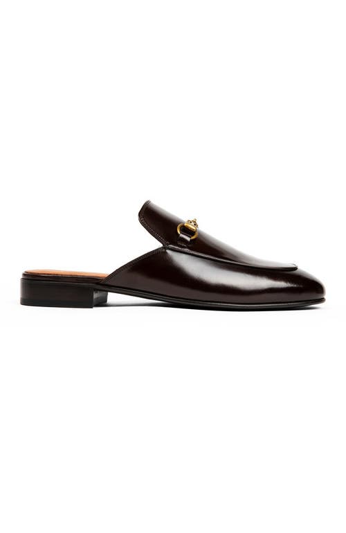 Anthony Veer Milano Horsebit Mule In Chestnut Brown