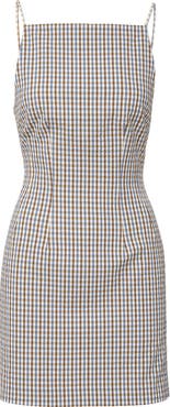 Veronica Beard Chester Check Minidress