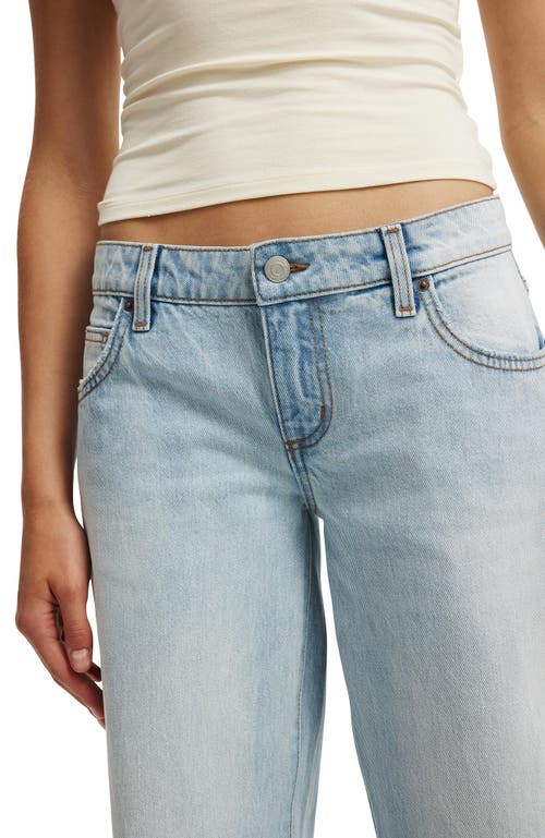 Cotton On Low Rise Straight Jean In Blue